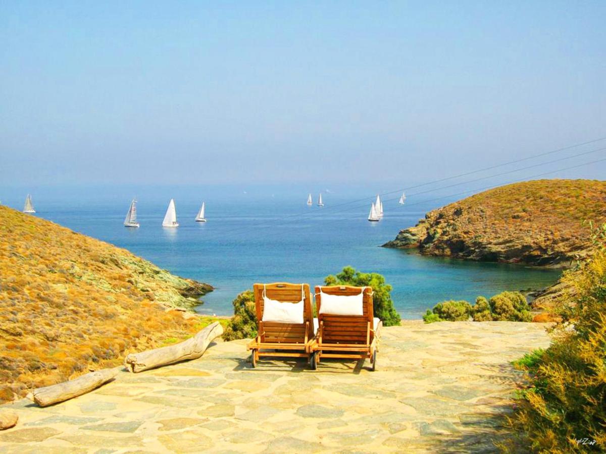 Amelia Beachfront Villa Korissia  外观 照片