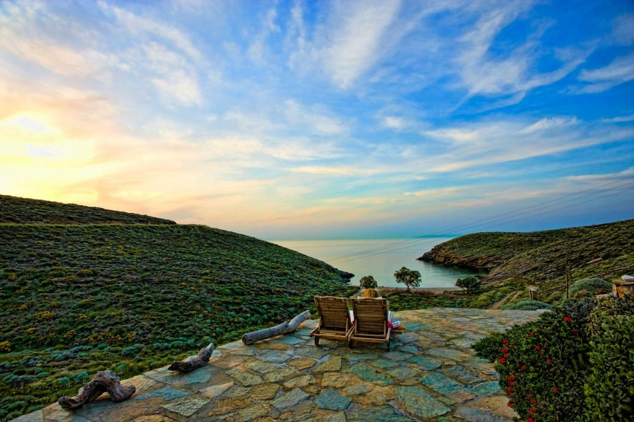 Amelia Beachfront Villa Korissia  外观 照片